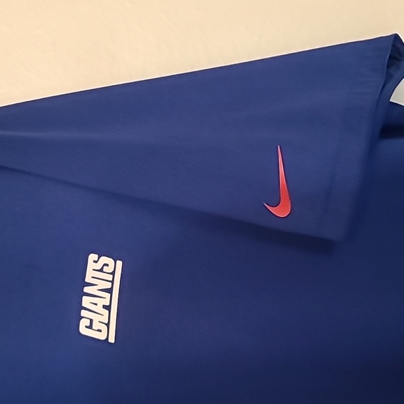 New York Giants Mens Polo Shirt Nike Dri Fit NFL On Field Apparel Size XL - Picture 3 of 16